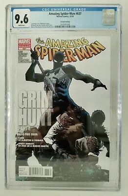 Buy Amazing Spider-man #637 Cgc 9.6 2nd Print 1st Julia Carpenter New Madame Web  • 158.60£