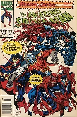 Buy Amazing Spider-Man, The #379 (Newsstand) FN; Marvel | Maximum Carnage 7 - We Com • 19.18£