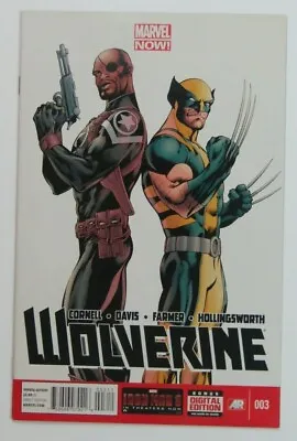 Buy Wolverine 3 -  Marvel Comics 2013 MCU Disney X-men Nick Fury Cvr • 2.39£