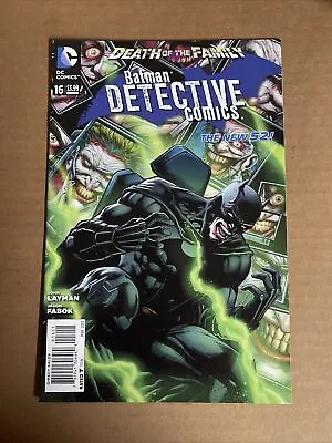 Buy Batman Detective Comics #16 1st Print Dc Comics (2013) Joker Death Of The Family • 3.15£