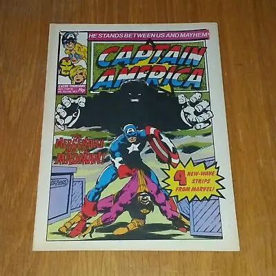 Buy Captain America #10 29th April 1981 Marvel British Weekly Comics • 6.99£