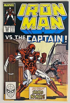 Buy IRON MAN #228, Vs. Captain America, Bob Layton Art, Marvel Comics 1988 Key • 15.80£