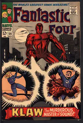 Buy Fantastic Four #56 6.0 // Inhumans + Klaw App Marvel Comics 1966 • 49.87£