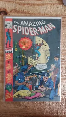 Buy Amazing Spider-Man #96 - Marvel Comics - 1971 VGF • 34.99£