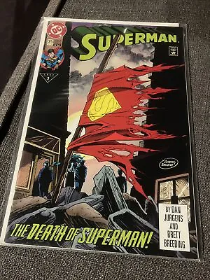 Buy Superman #75 1993  DC Comics - The Death Of Superman 1993/2 - Magazine / Comic • 10£