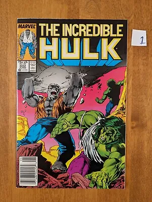 Buy Incredible Hulk #332 (Marvel 1987) Todd McFarlane, 5 Newsstand - 6 Avail, NM/NM+ • 6.40£