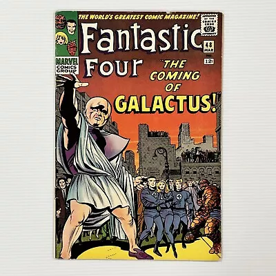 Buy Fantastic Four #48 VG+ 1st Appearance Of Silver Surfer And Galctus Cent Copy • 1,560£