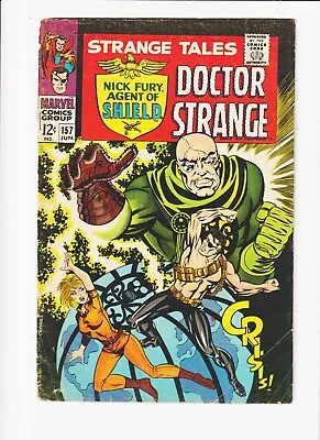 Buy Strange Tales #161 KEY! MARVEL COMIC 1ST LIVING TRIBUNAL BARON STRUCKER STERANKO • 24.11£