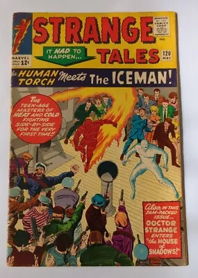 Buy Strange Tales #120, 1964, Human Torch, Iceman, Dr. Strange • 30£