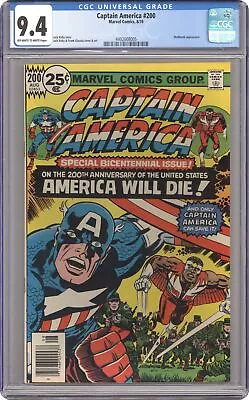 Buy Captain America #200 CGC 9.4 1976 4402008005 • 79.95£