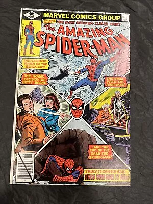 Buy The Amazing Spider-Man #195/Bronze Age Marvel Comic Book/Origin Of Black Cat 2nd • 43.48£