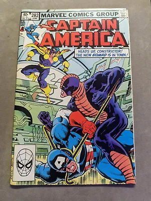 Buy Captain America #282, Marvel Comics, 1983, Jack Monroe Nomad, FREE UK POSTAGE • 10.99£