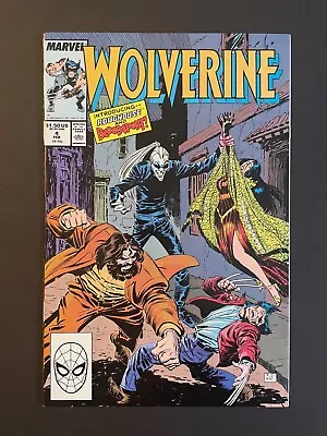 Buy WOLVERINE #4 ( Marvel 1989) Direct Edition, 1st App Bloodscream, Gemini Mailer • 3.01£