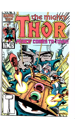 Buy Thor #371 1986 Marvel Comics 1st App. Justice Pearce • 3.11£