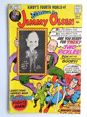 Buy Superman's Pal ,   Jimmy Olsen  # 139 July.  1971 .jack Kirby . • 5.25£