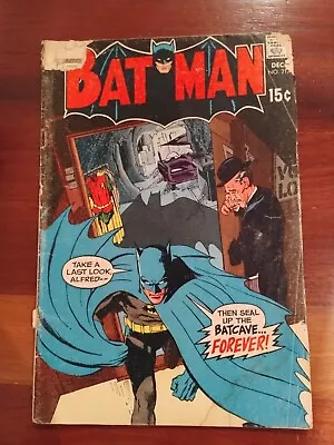Buy 1969 BATMAN #217 DC Comics-Neal Adams, Robin Leaves, Batman Quits & Goes Dark! • 44.24£