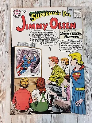 Buy Superman's Pal Jimmy Olsen #46 VG/F? DC Comics 1960 - Curt Swan Supergirl Cover! • 31.97£