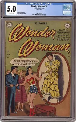 Buy Wonder Woman #38 CGC 5.0 1949 0345782010 • 367.49£