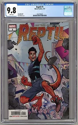 Buy Reptil #1 (2021) CGC 9.8 NM/M With WHITE Pages • 55.77£