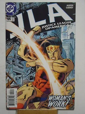 Buy JLA #105 (2004) Wonder Woman, Green Lantern, Chuck Austen, Ron Garney, DC Comics • 2.21£