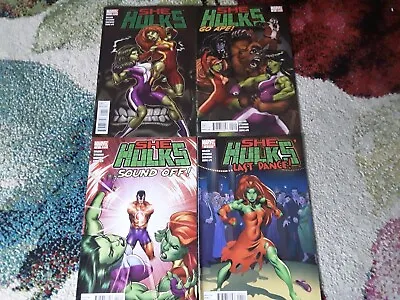 Buy She-hulks #1-4 Incredible Hulk Red Ghost Marvel Full Set 2011 Stegman Art • 6.99£