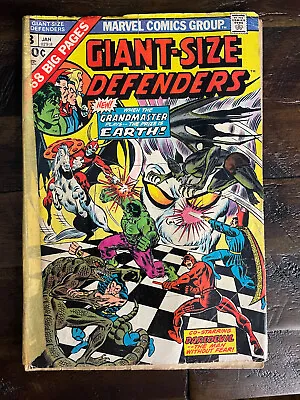 Buy Giant Size Defenders #3 Marvel Comics 1974 FR/GD 1st Appearance Korvac • 15.81£