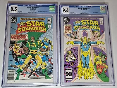 Buy All Star Squadron 1-67 COMPLETE SET With ANNUALS 1-3 DC COMICS 1981 - 2x CGC!!!! • 439.73£