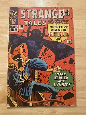 Buy Strange Tales #146 1st Team App AIM Clea Name Revealed Marvel 1966 VG/F Range • 26.87£