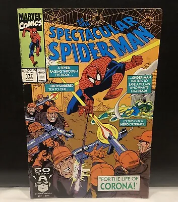 Buy The Spectacular Spider-Man #177 Comic Marvel Comics 2nd App Corona • 4.98£