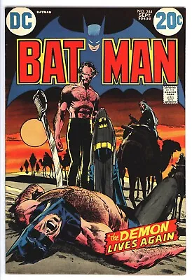 Buy * BATMAN #244 (1972) Classic Ra's Al Ghul! Neal Adams Art Very Fine+ 8.5 * • 315.70£