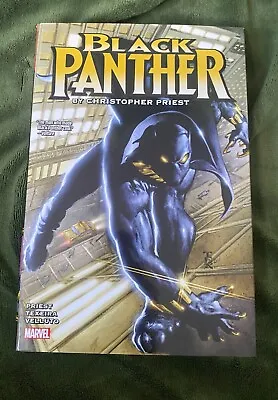 Buy BLACK PANTHER BY CHRISTOPHER PRIEST VOLUME 1 Omnibus Hardcover FIRST Marvel 2022 • 50£