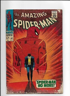 Buy Amazing Spider-Man #50 (First 1st Kingpin Appearance) ASM Marvel 1967  • 390.96£