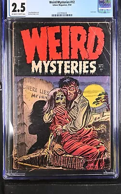 Buy Weird Mysteries  # 12 --classic Pch.   Cgc 2.5   Gilmor--1954--bernard Baily Cov • 2,200£