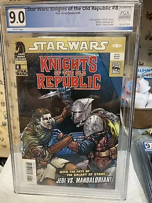 Buy Star Wars Knights Of The Old Republic #8 1st Demagol & Cassus Fett PGX 9.0 WP • 79.02£