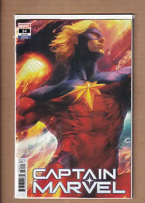 Buy Captain Marvel #34 Artgerm Variant Nm • 3.73£