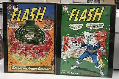 Buy The Flash #122 & #150 Vintage Dc Comics Series 11  X 14  Poster Print Sealed • 23.71£