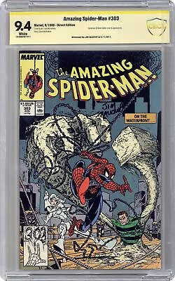 Buy Amazing Spider-Man #303 CBCS 9.4 SS Salicrup 1988 18-089E087-011 • 84.37£