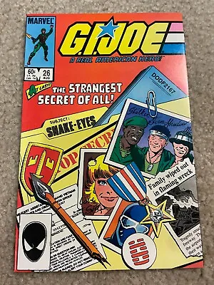 Buy G.I. Joe #26 Marvel Copper Age Comic Book • 51.45£