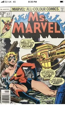 Buy Ms Marvel 17 May 1978 Marvel Comics  Mystique Key Issue • 19.99£