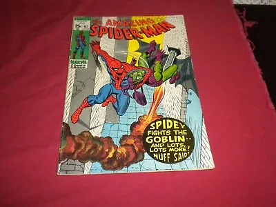 Buy BX9 Amazing Spider-Man # 97 Marvel 1971 Comic 6.0 Bronze Age GREEN GOBLIN! • 79.66£