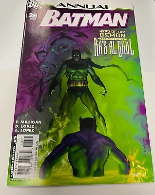 Buy BATMAN ANNUAL #26 (2007) DC HEAD OF THE DEMON. New And NM  • 7.09£