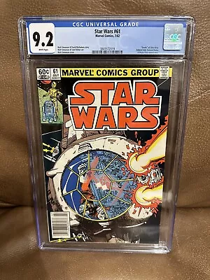 Buy 1982 Star Wars #61 Marvel Comics Cgc 9.2 • 86.96£