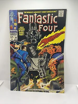 Buy Fantastic Four #80 1st Appearance Living Totem! Marvel 1968 • 31.66£