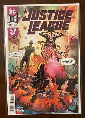 Buy Justice League #37 A Francis Manapul Year Of The Villain Tie-In NM 1st Print • 3.17£