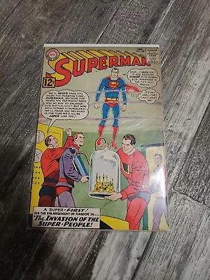 Buy Superman 158 1963 1st Flamebird And Nightwing DC Key Issue  • 55.41£