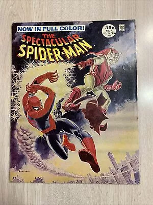Buy Spectacular Spider-man Magazine 2 Vf- White Pages 1968 Full Color Lee & Romita • 79.95£