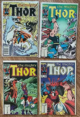Buy Thor #345, 346, 347, 348 **FOUR COMIC LOT!** -MARVEL COMICS -1984 • 4£