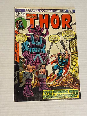 Buy Thor #226 Galactus 2nd Firelord! Marvel 1974 W/ Marvel Value Stamp • 15.69£