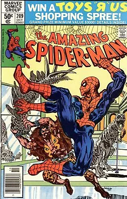 Buy Amazing Spider-Man #209N FN 6.0 1980 • 26.21£