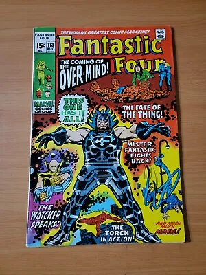 Buy Fantastic Four #113 ~ FINE - VERY FINE VF ~ 1971 Marvel Comics • 20.10£